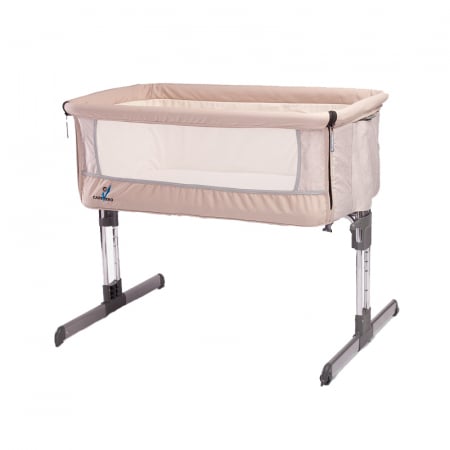 Patut pentru nou nascut Caretero 90 x 55 cm PNNC1-C, Crem [3]