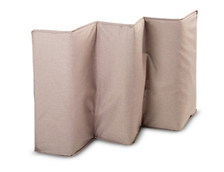 Patut pliabil, ideal pentru calatorii, joaca dar si patut traditional BASIC PLUS Caretero 300355, Bej [2]