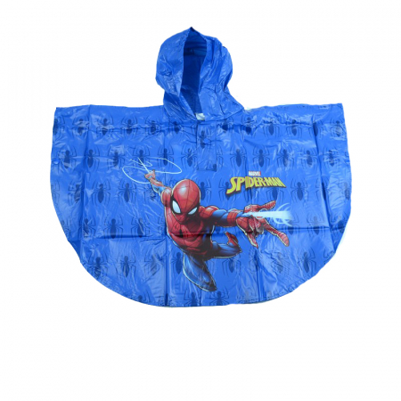 Pelerina de ploaie pentru baieti Setino Spider Man 750-144AL-92-cm, Albastru [0]