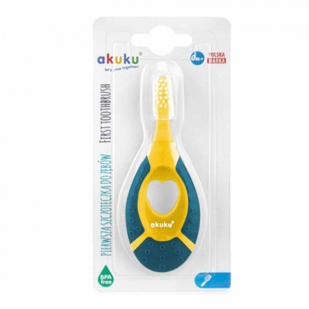 Periuta de dinti cu capac de protectie Akuku A0158, Multicolor [1]