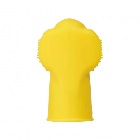 Periuta de dinti din silicon pentru bebelusi Frida Baby 220324, Galben [3]
