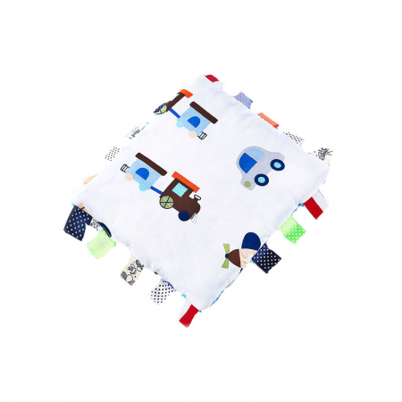 Perne si fete de perne - Perna cu 2 fete pentru copii Sensillo PPC-M1, Multicolor