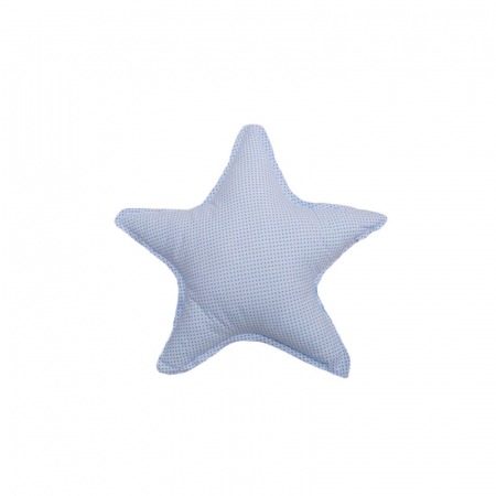 Perne si fete de perne - Perna decorativa steluta 40 x 40 cm Belisima P01-729AL, Albastru