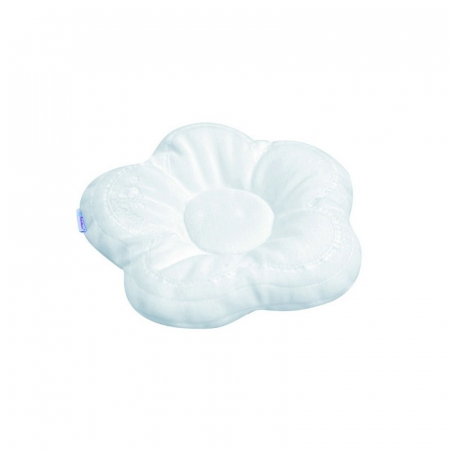 Perne si fete de perne - Perna pentru alaptat BabyMatex Flor 02AL, Alb