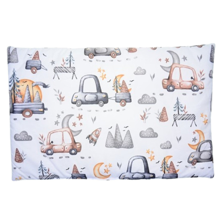 Perne si fete de perne - Perna pentru copii 40 x 60 cm "A", MimiNu 439924G, Gri
