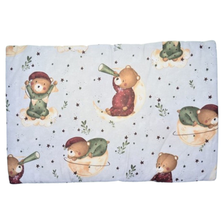 Perne si fete de perne - Perna pentru copii 40 x 60 cm "A", MimiNu 439924G2, Gri