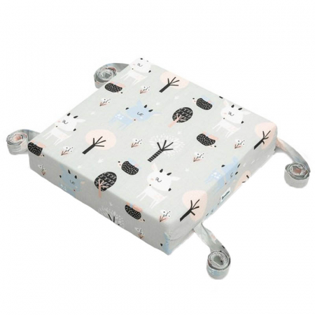 Scaune de masa bebe - Perna pentru scaun copii 32 x 32 x 8 cm Sensillo SILLO-01805, Gri