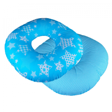 Perna postnatala cu 2 fete 43 x 36 cm Sensillo 529476, Albastru [2]