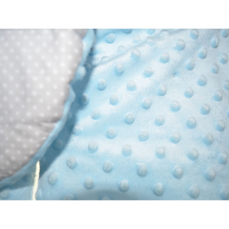 Perna reductor pentru carucior 75 x 55 cm MimiNu 6102023, Albastru [2]