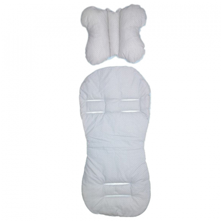 Perna reductor pentru carucior 75 x 55 cm MimiNu 6102023, Albastru [1]