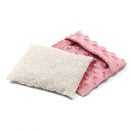 Accesorii pentru alaptat - Perna termica cu samburi de cires si miros de lavanda BabyOno 796/01, Roz