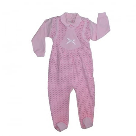Pijama 2 piese salopeta si bluza pentru fete Koala K847RZ, Roz [1]