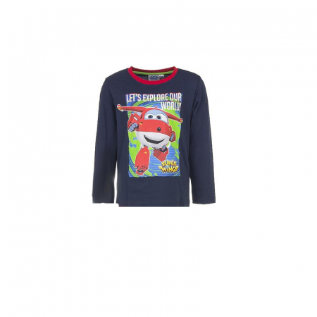 Pijama pentru baieti Sun City Wngs HQ2174-B-98, Bleumarin [1]