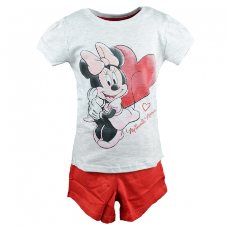 Pijamale - Pijama de vara pentru fete Minnie Mouse E Plus M DIS MF 52 04 DIS MF 52 04 7294-104, Multicolor