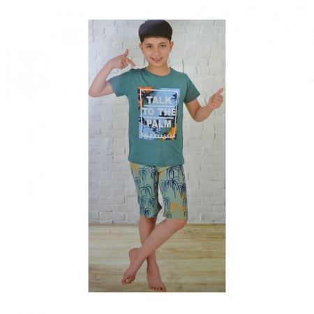 Pijama de vara pentru baieti Mini Junior VTMO-73044, Multicolor [4]