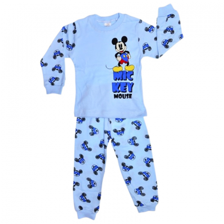 Pijamale - Pijama din 2 piese, pentru baieti, Mini Junior 1466A, Albastru