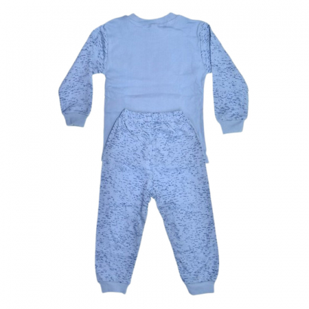 Pijama din 2 piese, pentru baieti, Mini Junior 30016A, Albastru [1]