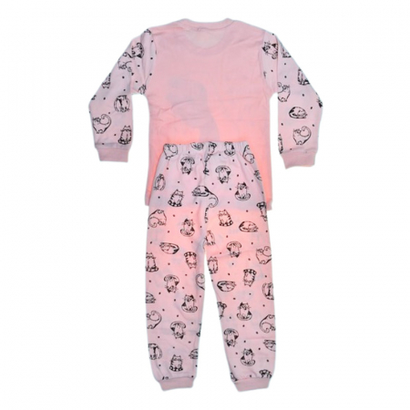 Pijama din 2 piese, pentru fete, Mini Junior 4026C, Coral [1]