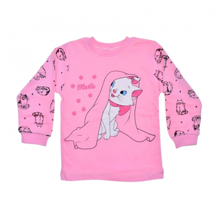 Pijama din 2 piese, pentru fete, Mini Junior 4026R, Roz [3]