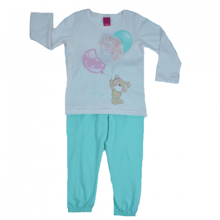 Pijamale - Pijama pentru fete Atut A-7027A-92-cm, Multicolor