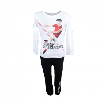 Pijamale - Pijama pentru baieti E Plus M Robert Lewandowski 01854M-110-cm, Multicolor