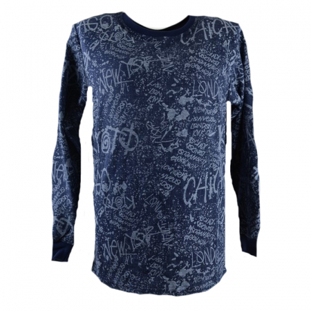 Pijama pentru baieti GT 7897-134-cm, Bleumarin [2]
