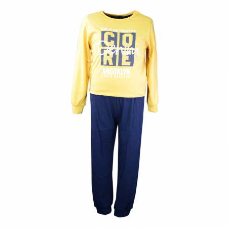 Pijamale - Pijama pentru baieti GT 8353A-128, Galben
