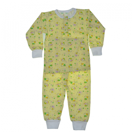 Pijamale - Pijama pentru fete Mini Junior CA52427-8, Galben
