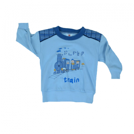 Pijama pentru baieti Mini Junior 566258-AL-74-cm, Albastru [1]
