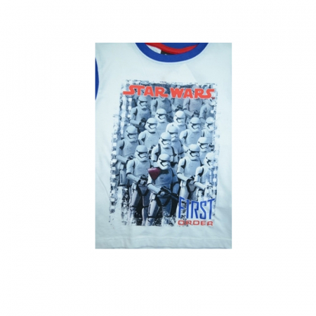 Pijama pentru baieti Star Wars Sun City PH2256A-116, Alb [1]