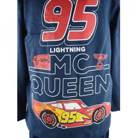 Pijama pentru baieti Sun City Cars HS2036B-98-cm, Bleumarin [2]
