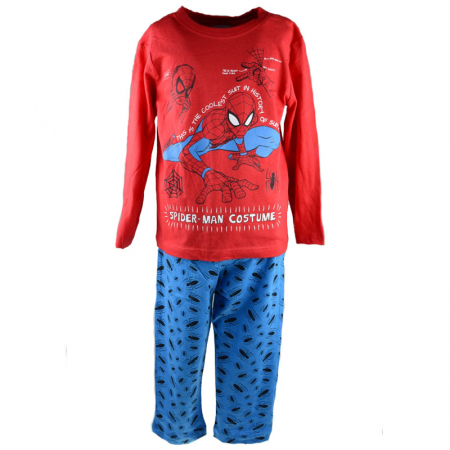 Îmbrăcăminte băieți - Pijama pentru baieti Sun City Spider Man HS2039-128-cm, Rosu