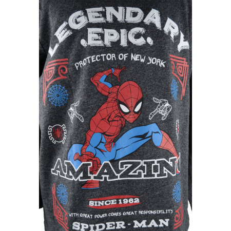 Pijama pentru baieti Sun City Spider Man HS2042G-98-cm, Gri [2]