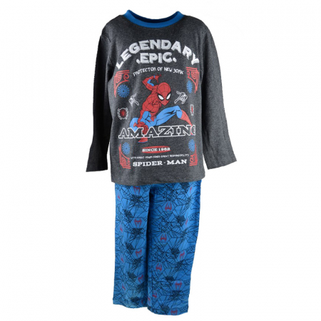 Pijamale - Pijama pentru baieti Sun City Spider Man HS2042G-98-cm, Gri