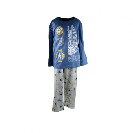 Pijamale - Pijama pentru baieti Sun City Star Wars TH2128B-116-cm, Bleumarin