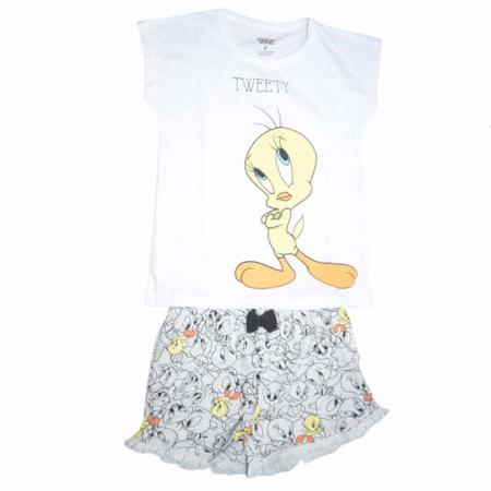 Pijamale - Pijama pentru fete E Plus M EPMM-11, Alb