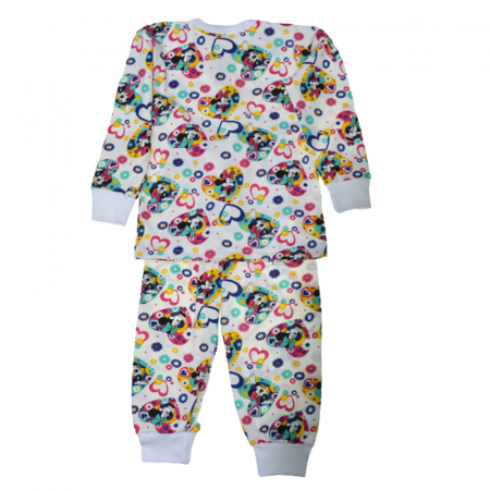 Pijama pentru fete Mini Junior CA52427-9, Alb [1]