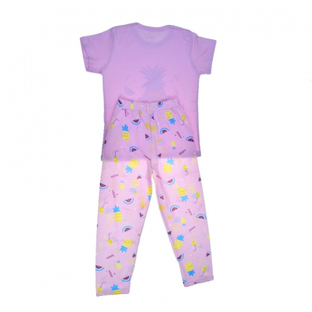 Pijama pentru fete Mini Junior PJ-61546, Roz [1]