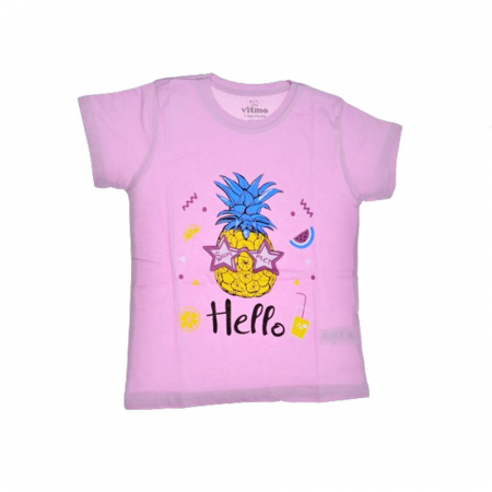 Pijama pentru fete Mini Junior PJ-61546, Roz [2]
