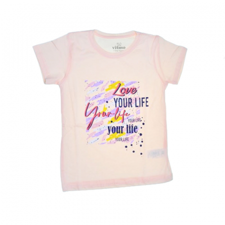 Pijama pentru fete Mini Junior PJ-76953, Roz [3]