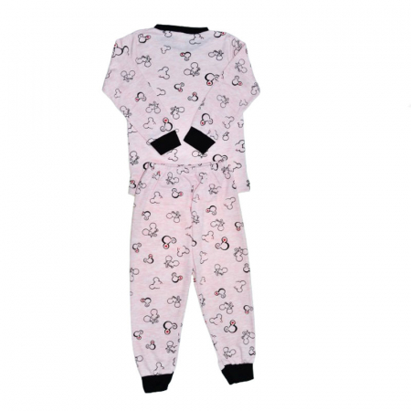 Pijama pentru fete Mini Junior PJMMJ-4006M, Roz [1]