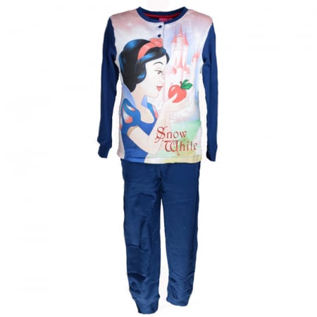 Pijamale - Pijama pentru fete Sun City Alba ca Zapada HQ7355B-128-cm, Bleumarin