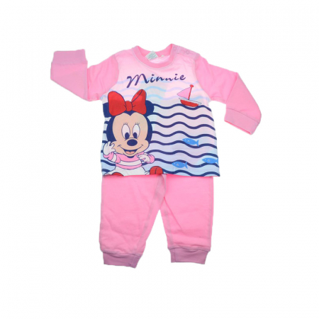 Pijamale - Pijama pentru fete Sun City Minnie Mouse ET0309-92-cm, Roz