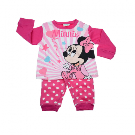 Pijamale - Pijama pentru fete Sun City Minnie Mouse HS0338-92-cm, Fucsia