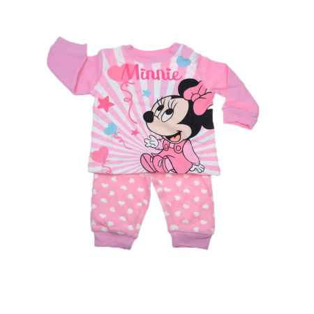 Pijamale - Pijama pentru fete Sun City Minnie Mouse HS0338R-92-cm, Roz