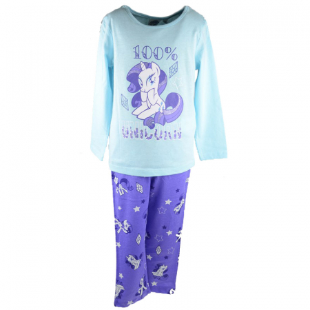 Pijamale - Pijama pentru fete Sun City Pony ET2099A-98-cm, Albastru
