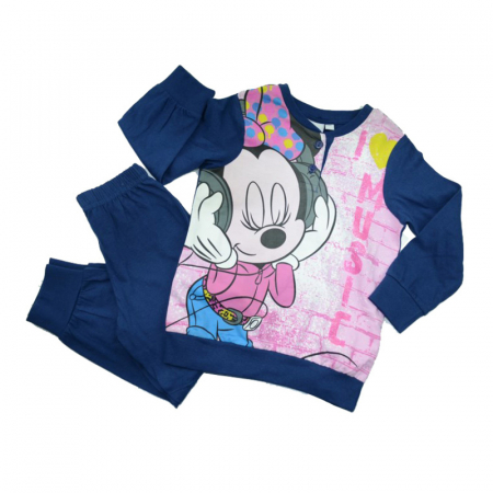 Pijamale - Pijama pentru fete Minnie Mouse Disney OE7686-116, Bleumarin