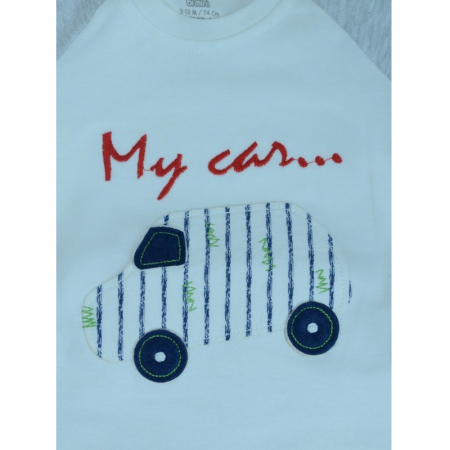 Pijama pentru fete Mini Junior 59467-45274-74-cm, Gri [4]