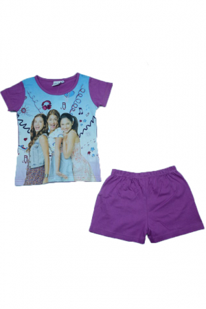 Pijamale - Pijama pentru fete Violetta Setino 830-859-116, Mov