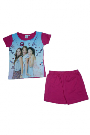 Pijamale - Pijama pentru fete Violetta Setino 830-859F-116, Fucsia